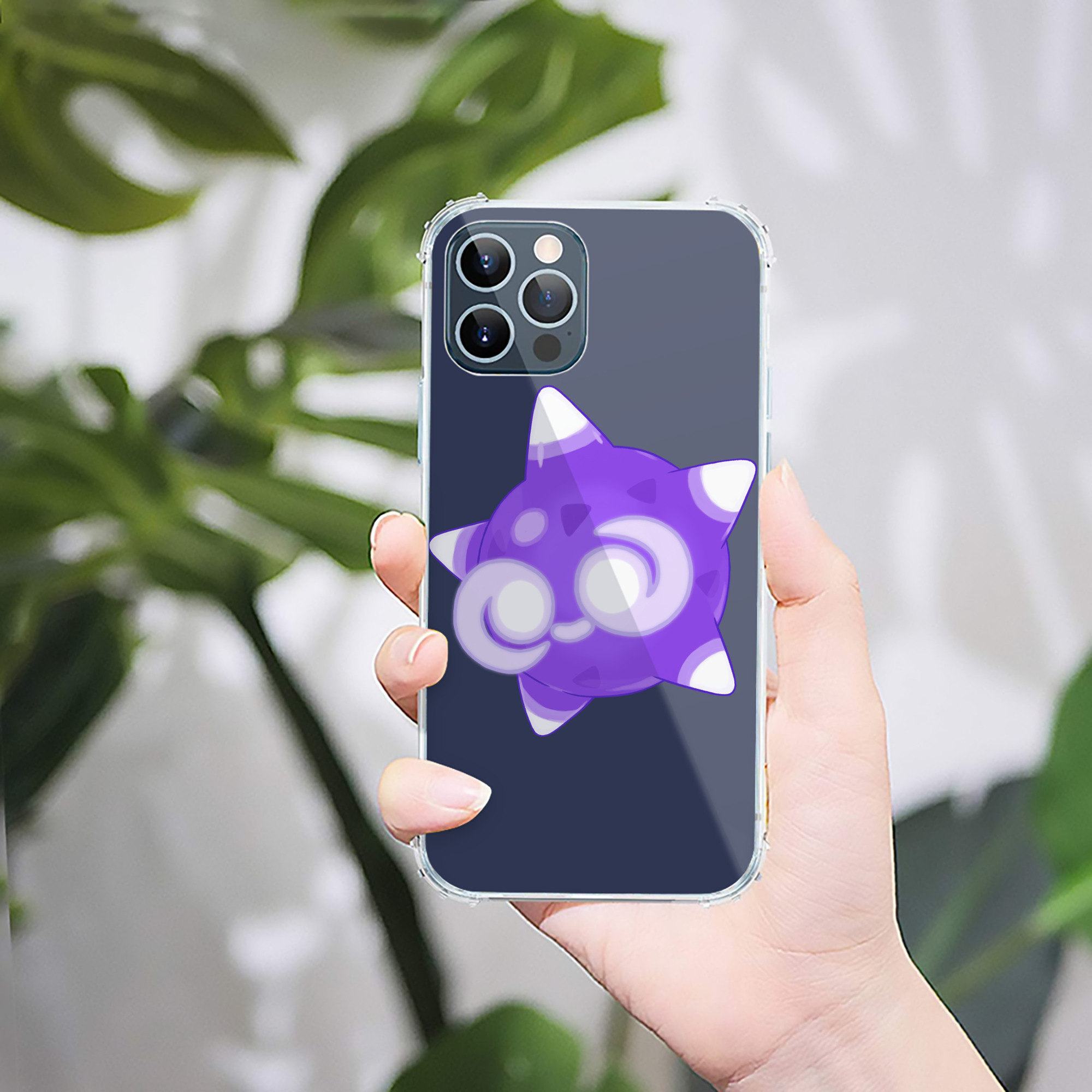 （画像用） ポケットモンスター Pokémon 【iPhone 12シリーズ対応】透明スマホケース（クリアソフトケース）
